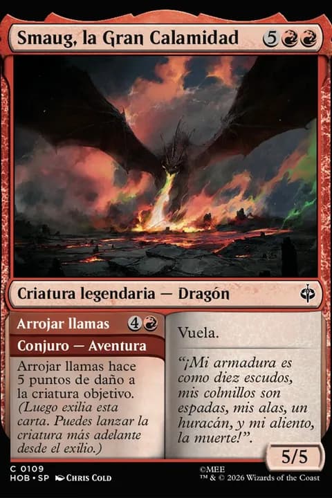 Smaug, the Great Calamity // Spew Flame
