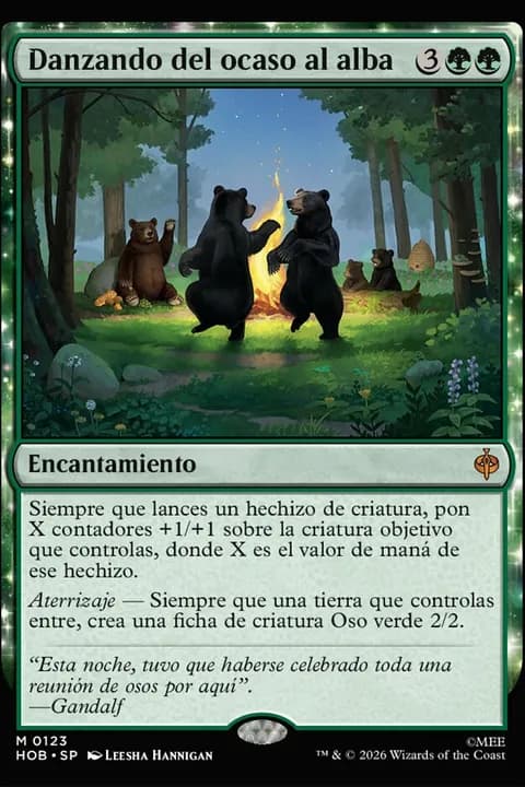 Danzando del ocaso al alba