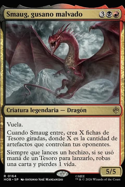Smaug, gusano malvado