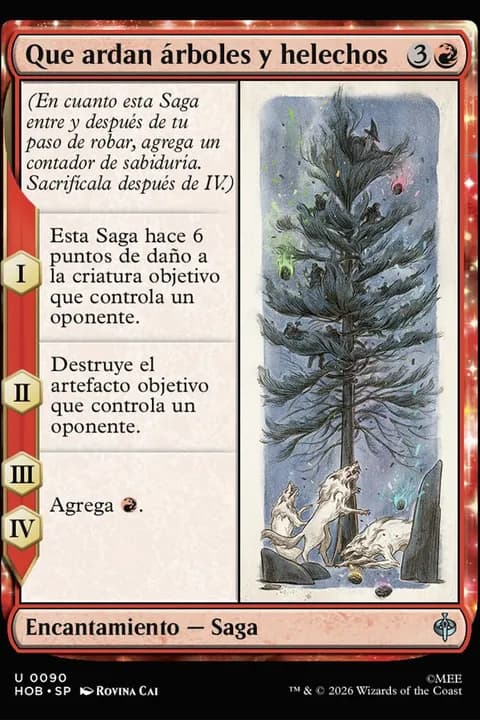 Que ardan árboles y helechos