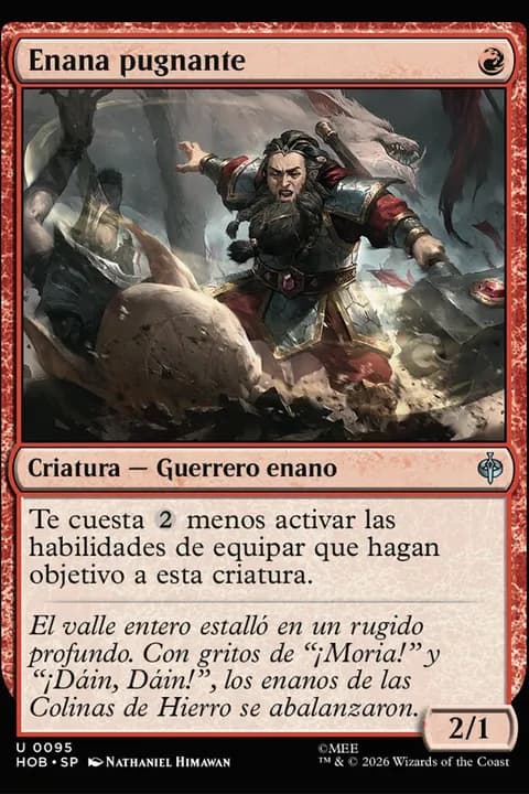 Enana pugnante