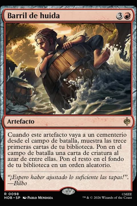 Barril de huida