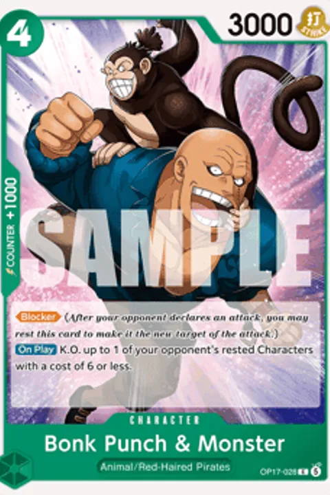 Bonk Punch & Monster
