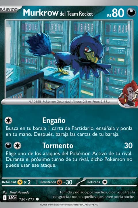 Murkrow del Equipo Rocket