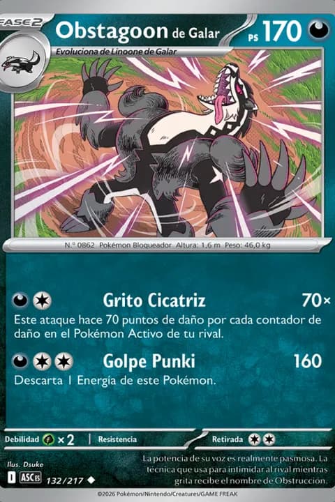 Obstagoon de Galar