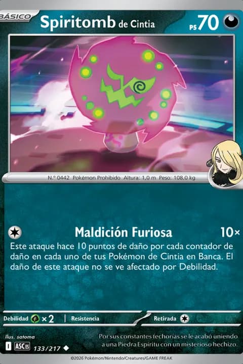 Spiritomb de Cynthia