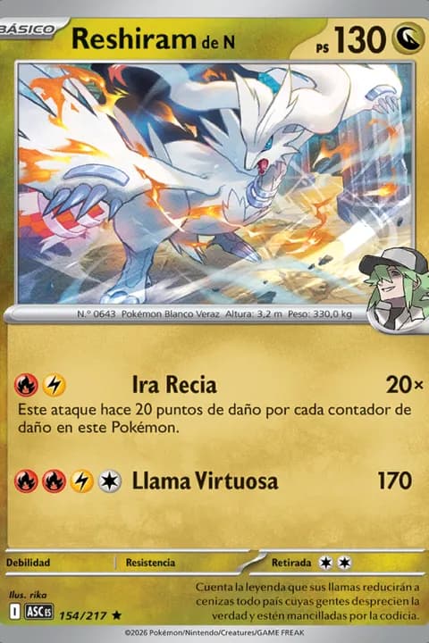 Reshiram de N