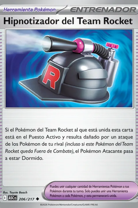 Hipnocasco del Equipo Rocket