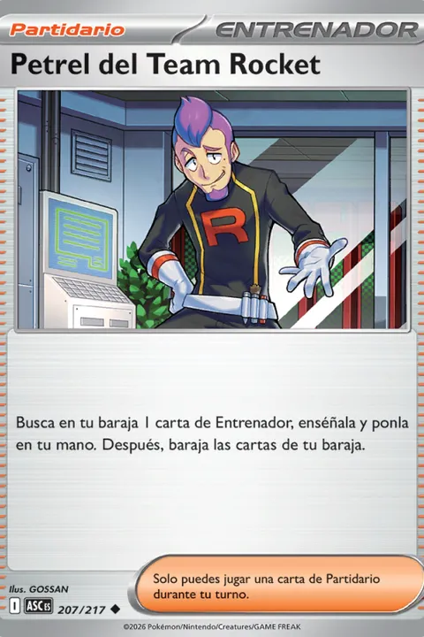 Petrel del Equipo Rocket