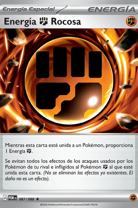 Energía Fighting Rocosa
