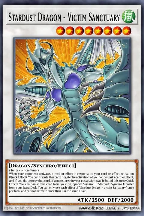 Dragón de Polvo de Estrellas - Santuario de Víctimas