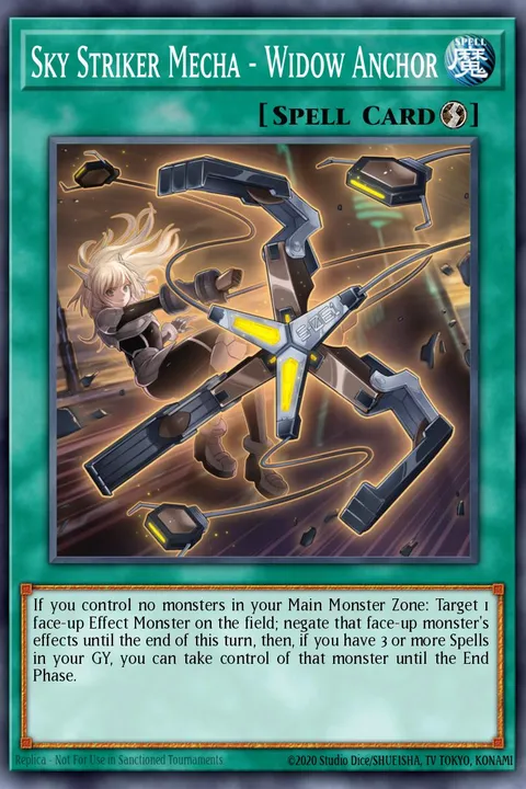 Caza del Cielo Mecha - Ancla de Viuda
