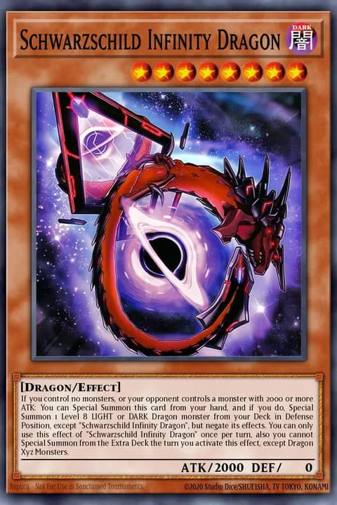 Dragón de Infinidad Schwarzschild