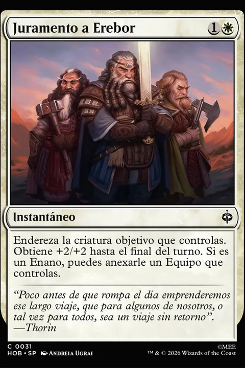 Juramento a Erebor