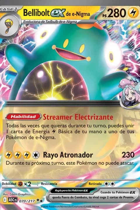 Bellibolt ex de e-Nigma